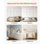Ensemble de 12 moulures murales, ensemble de panneaux de lambris 20 x 20 po, polystyrène léger à peindre, facile à installer, garniture murale imperméable pour décor intérieur de salon, chambre à coucher, maison, blanc