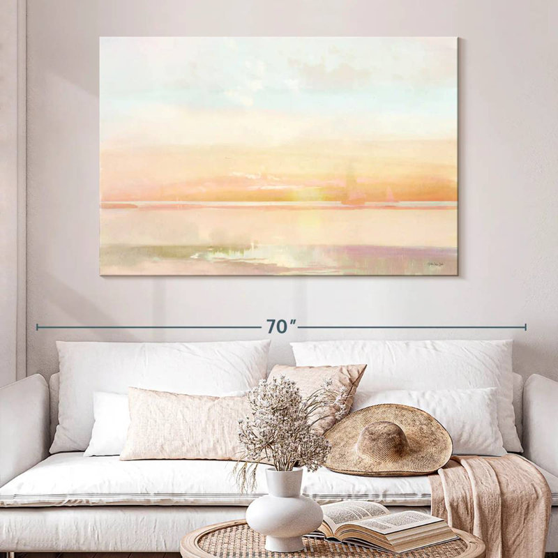 Peaceful Shore I, H 34 po x l 51 po