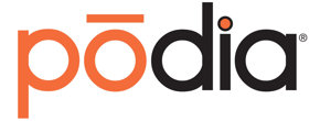 Podia Displays Logo