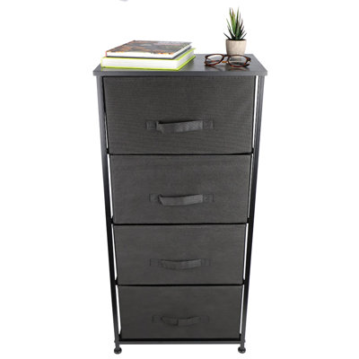 Commode de rangement 4 tiroirs 