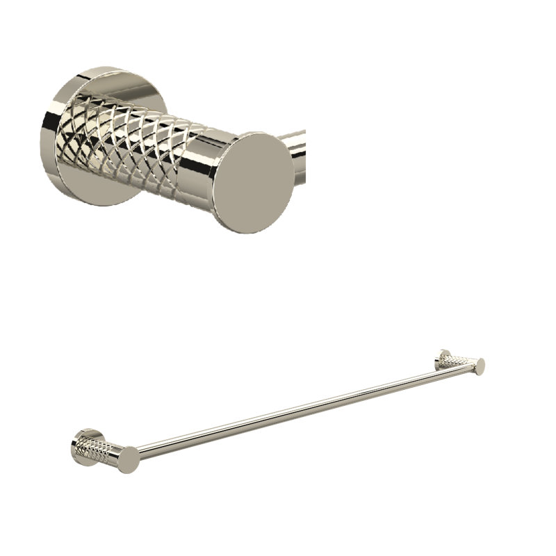 Tenerife 24" Towel Bar, Polished Nickel