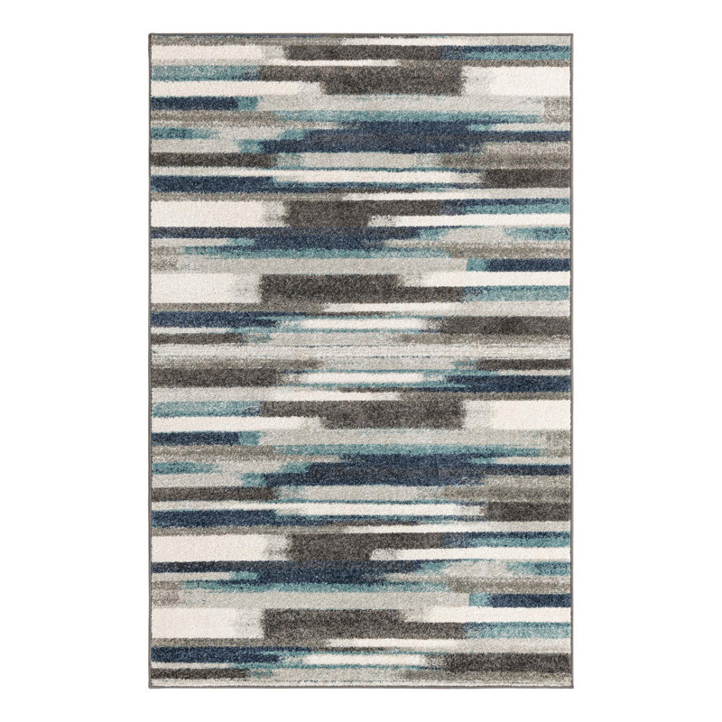 Hareer Abstract Indoor Rug, Rectangle 5'3" x 8'