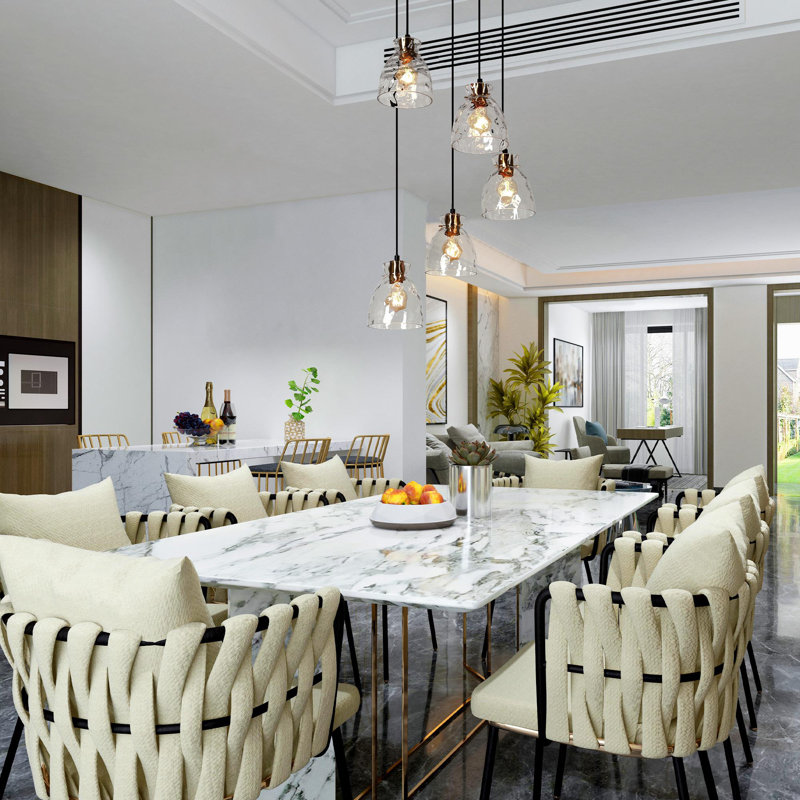 Almine 5 - Light Kitchen Island Cluster Pendant