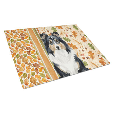 Planche à découper tricolore Sheltie
