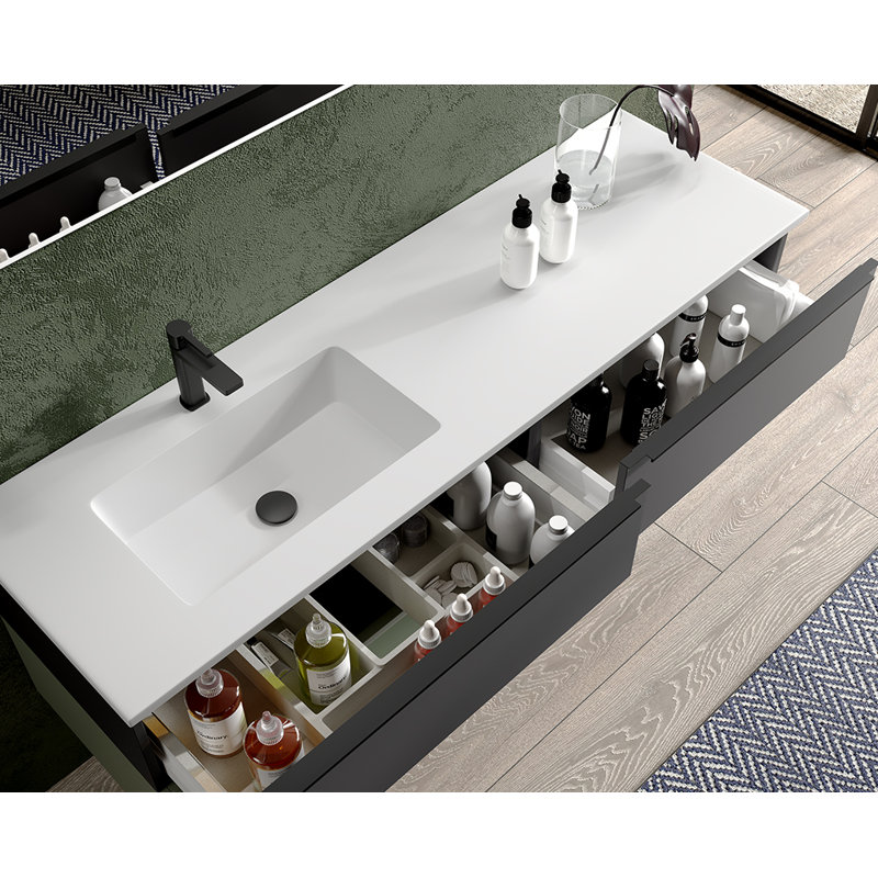 DAX 18.1'' Bathroom Sink, Matte White