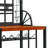 25.75 in. W Steel Standard Baker's Rack with Wine Bottle Storage