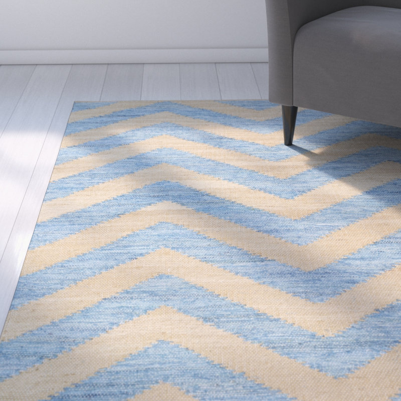 Phillips Cotton Chevron Indoor Rug, Rectangle 8' x 11'