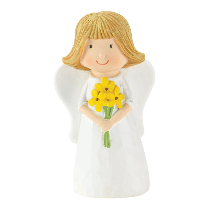 Ensemble de figurine priant ange en résine 2 pièces Varkins