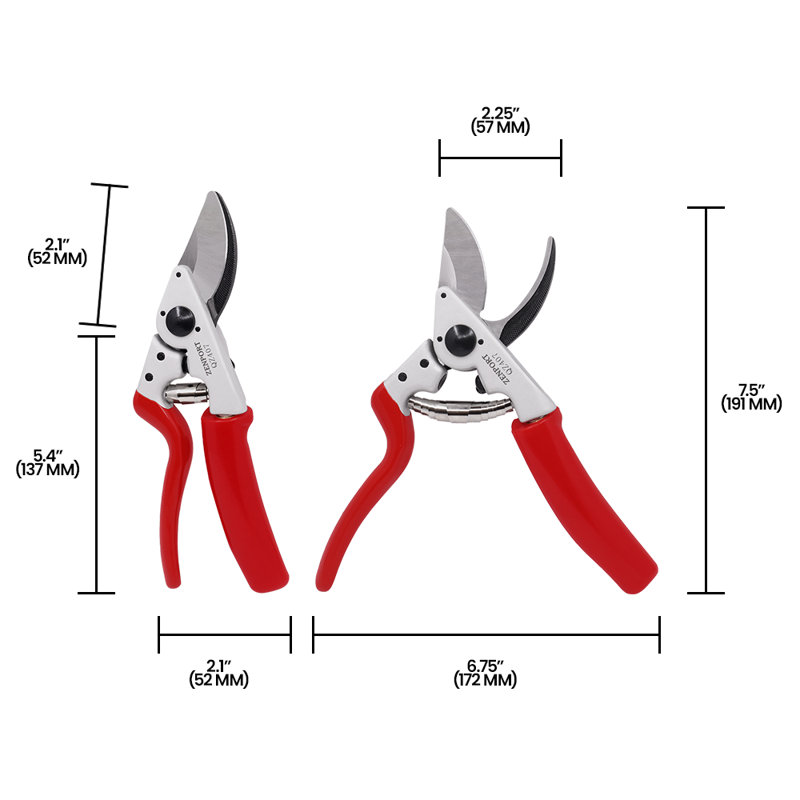 Sécateur forgé ergonomique