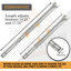 Ensemble de 4 brûleurs et tubes croisés Quickflame pour grils Performance et Advantage