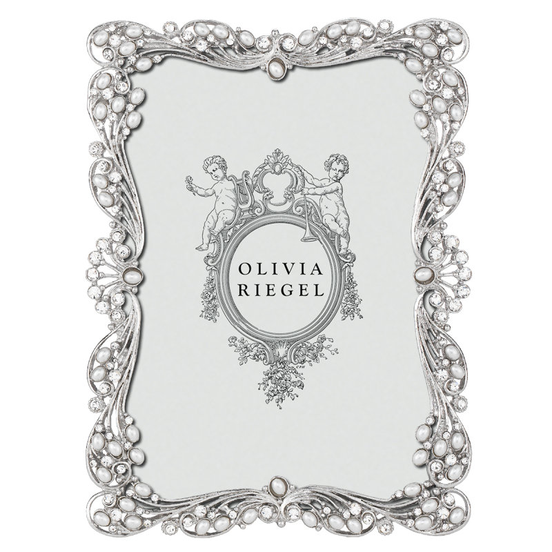 Audrey Metal Picture Frame, 5" x 7", Gold