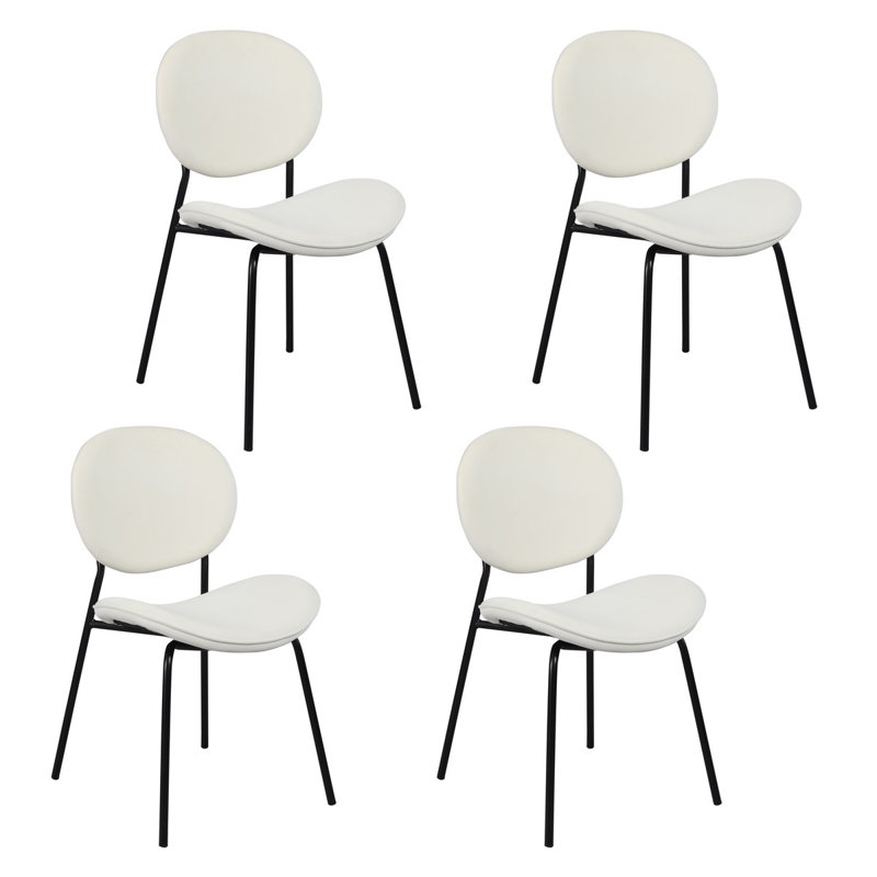 Alaya 137.2cm H Velvet Upholstered Side Chair, Beige