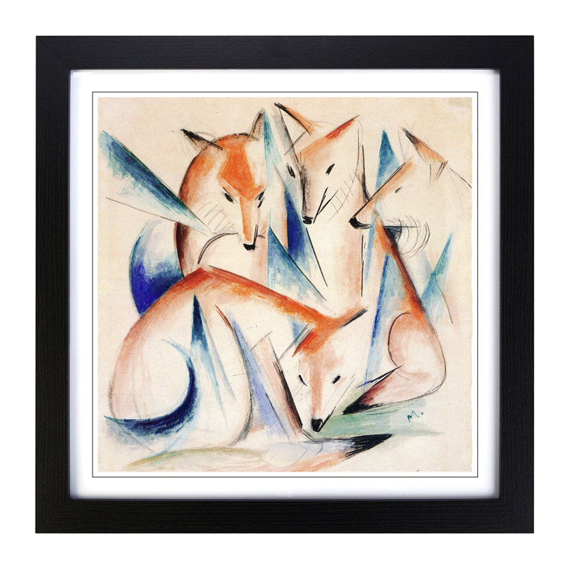 Single Picture Frame Painting, Black