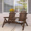 Chaise Adirondack en bois 2 places-1358248098