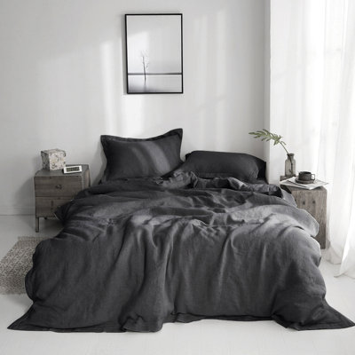 100% Linen Duvet Cover Set