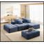 Canapé modulaire surdimensionné moderne avec repose-pieds