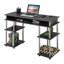 Bureau d'ordinateur Edwin No Tools avec prises intégrées-1489192035