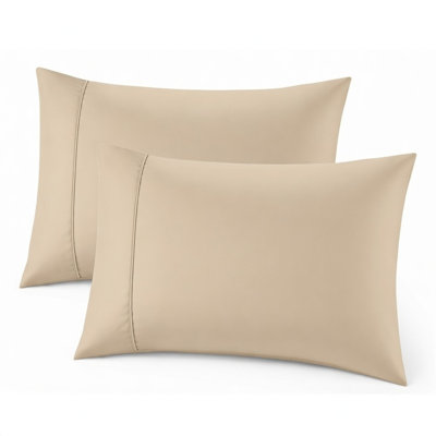 Cooling Bamboo Pillowcases, Set of 2 – Ultra Soft & Breathable