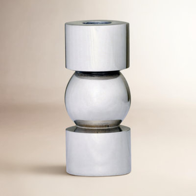 Paulding Aluminum Pillar Candle Holder