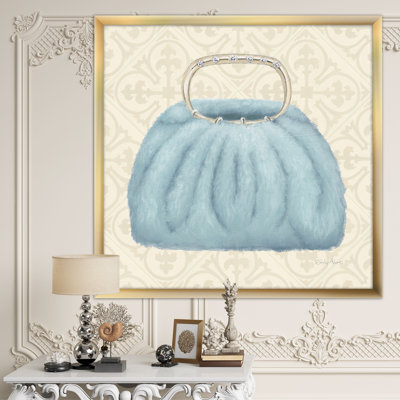 " Glam Cosmetics Blue Bag "