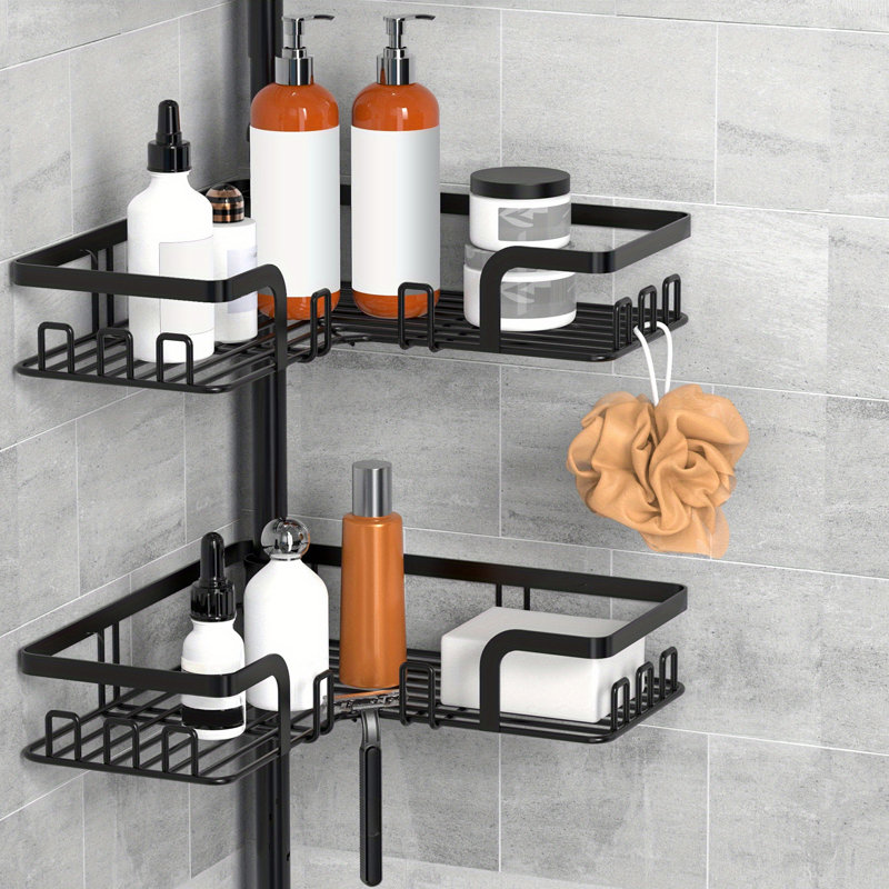 Bathroom Organizer Shelves Iron Bathroom Shelves