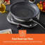 GEEPAS 1500W Stainless Steel Single Hot Plate – Portable Electric Hob Single Burner with Adjustable Temperature Control, Cast Iron – Lightweight & Portable Great to use at Campsites Caravans & Bedsits