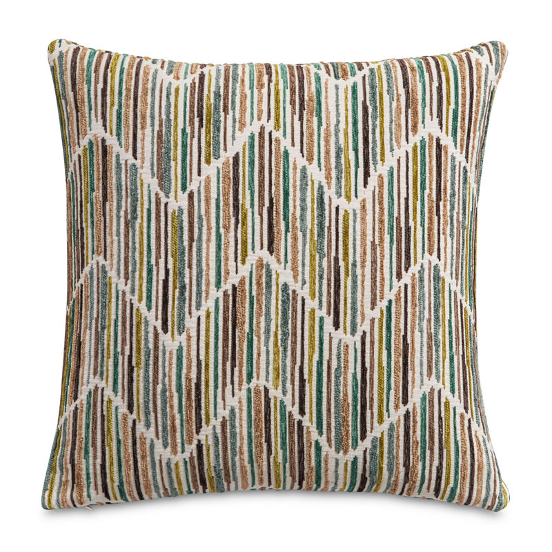 Augusta Throw Pillow, Seagrass