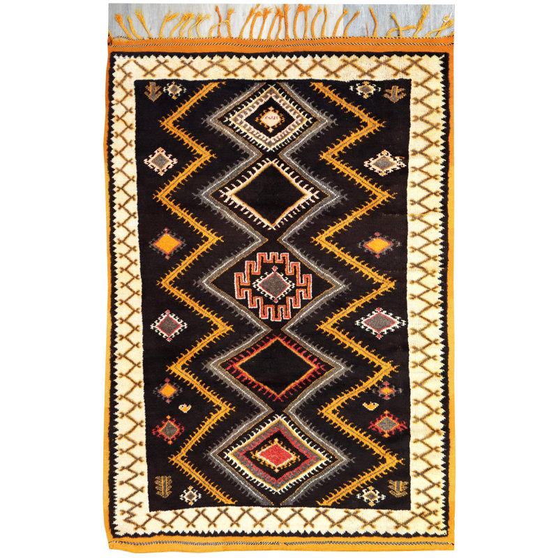 Moroccan One-of-a-Kind 4'8" X 7'6" Area Rug