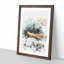 Old Harry Rocks in Dorset - Picture Frame Painting Print-56741636-56741634