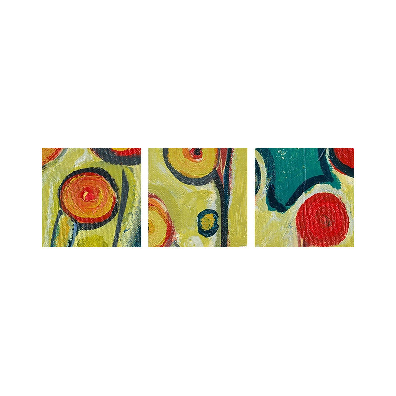 Nolani nouvelle croissance en fleurs - impression, H 30 po x l 60 po x P 1,5 po, Toile