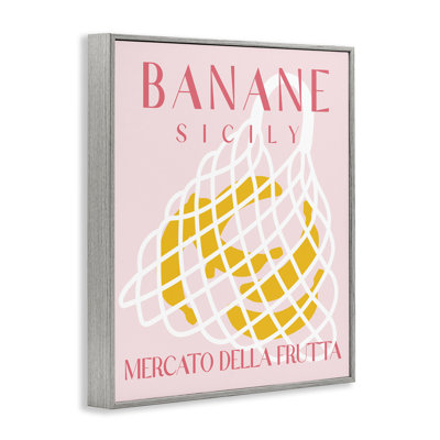  «Modern Banana Fruit Market», impression numérique sur toile par Daphne Polselli