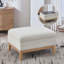 Repose-pieds carré avec rangement réversible et pieds en bois massif-911443019-911443017
