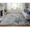 Zarah Modern Watercolor, Blue/Taupe/Green, 8' X 10' Area Rug