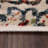 Modern Patchwork 100% Polypropylene Teal Runner -1373239187
