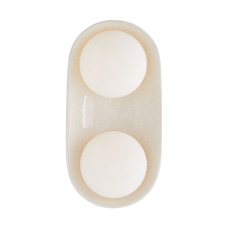 Glaze 2 - Light Flush Mounted Sconce