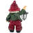 Edison with the Lighted Lantern Gnome Statue