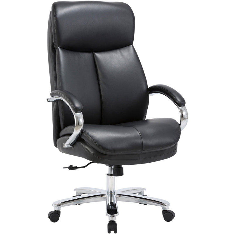 Fauteuil de direction en cuir véritable