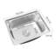 Belfry Kitchen Eva 395mm W Single Bowl Stainless Steel Drop-In Kitchen Sink