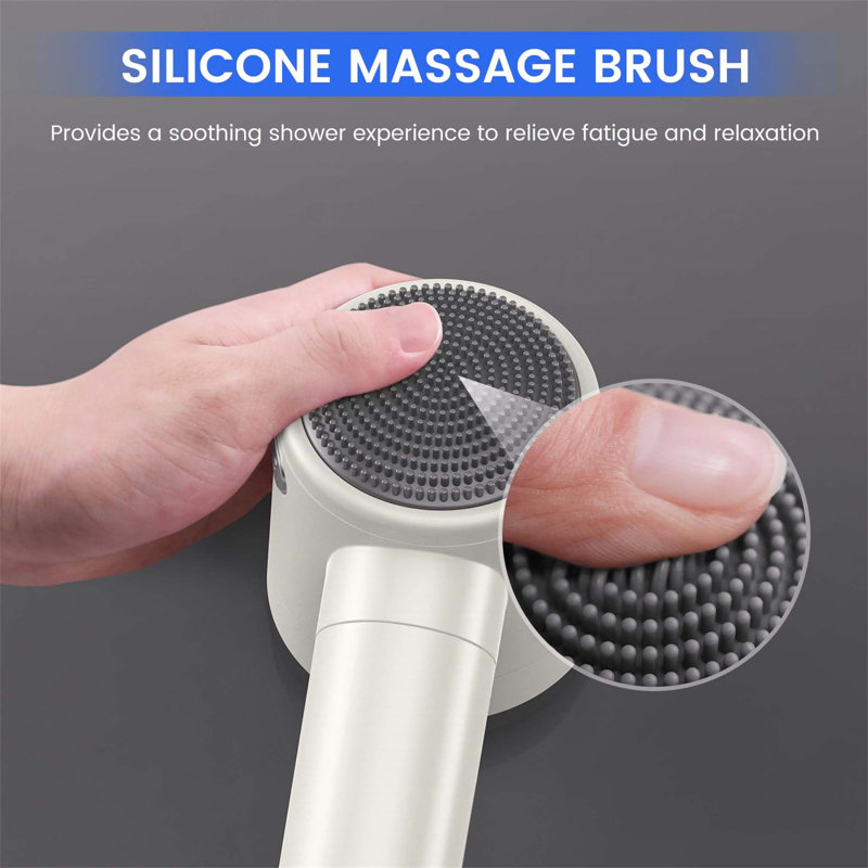 Handheld Shower Head, White