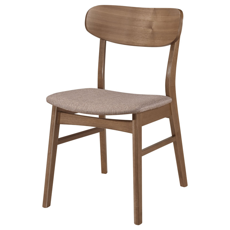 Chaise de salle à manger Dortch noyer et brun (ensemble de 2)