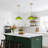 1-Light Single Novelty Glass Pendant-1586963914