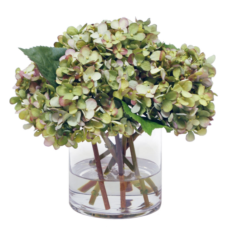 Hydrangea Arrangement in Vase