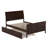 Fitzsimmons Solid Wood Platform Bed with Matching Footboard and Trundle-238577238-156627432