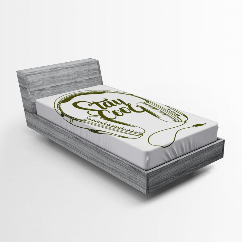 Microfiber Fitted Sheet, Twin Fitted Sheet