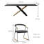 6 - Person Solid Wood Top Three Leg Dining Set-99853650