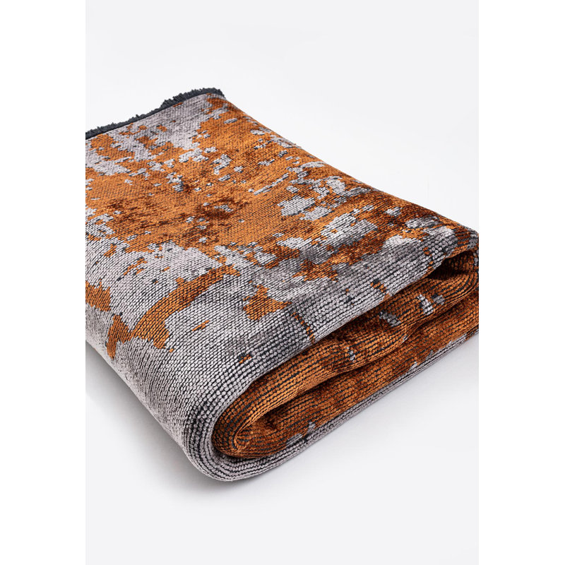 Rapture Abstract Area Rug, Rectangle 6'7" x 8'3"