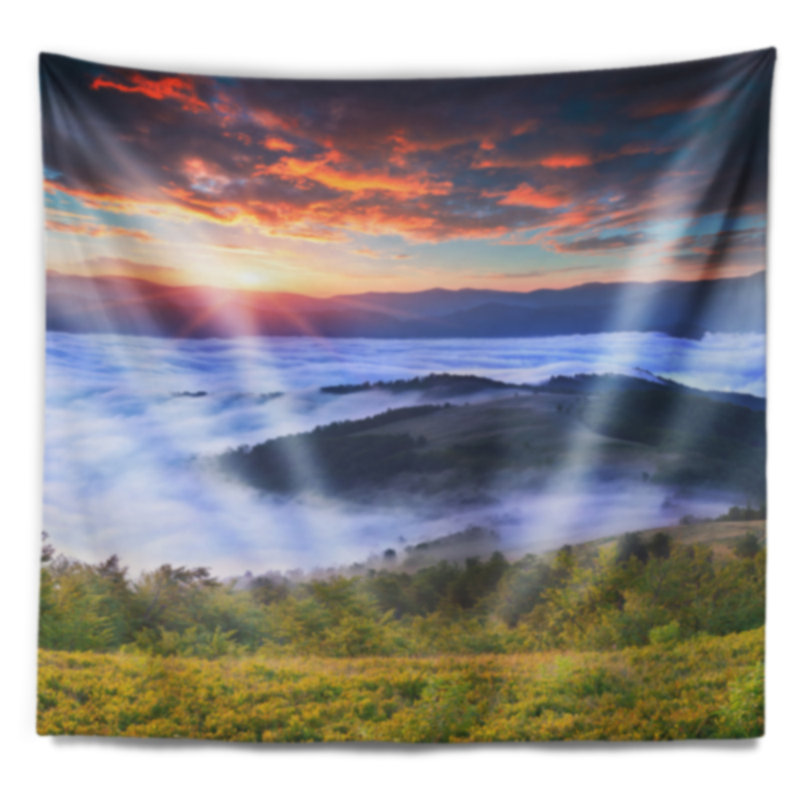 Polyester Tapestry, 78" H x 92" W