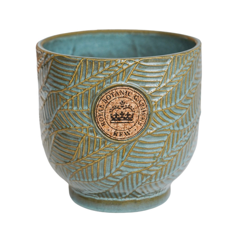 Ceramic Cachepot, Green