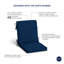 Coussin de chaise longue d'extérieur ARDEN-2030004932-2030004986
