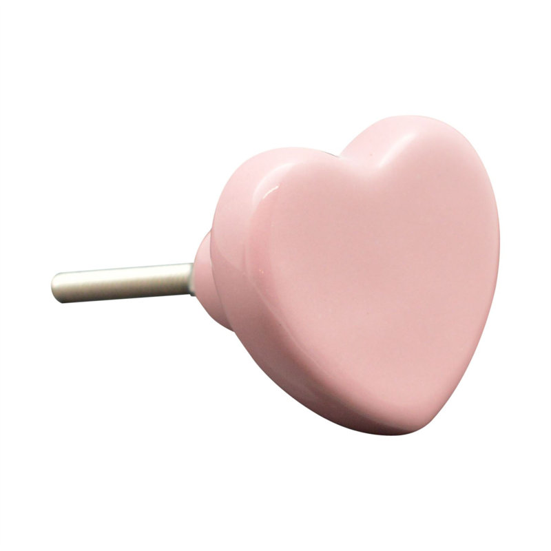 Nicola Spring - Ceramic Cabinet Knobs, Pink
